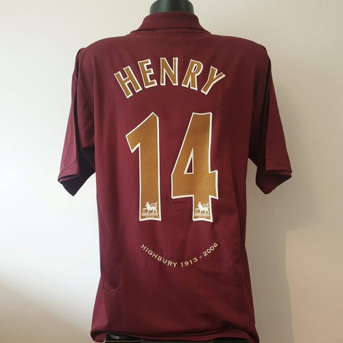 Henry arsenal shirt large - shirt,