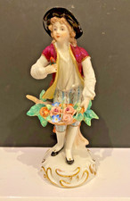 Sitzendorf male Flower Seller