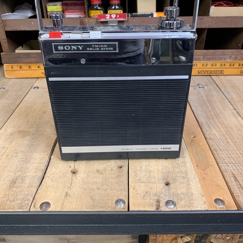 Vintage sony automotive - sony, am/fm