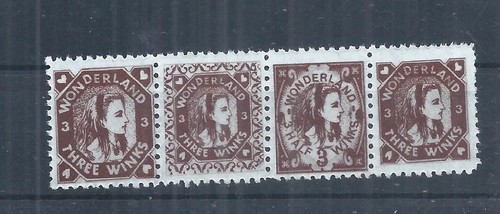 Gerald king wonderland stamps - gerald,