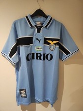 S.S Lazio 98/00 Home Shirt Mens XL Puma Vintage Authentic Bnwot