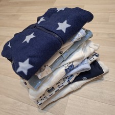 Baby Boys Age 3-6 Months VALUE Clothes Bundle Sleepsuits & Vests