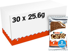 Kinder cards wafer biscuit - kinder,