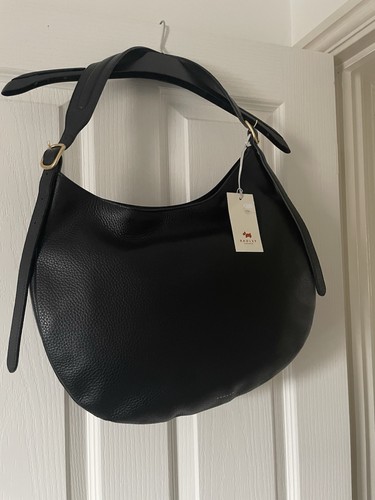 Radley black leather large - black,