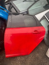 Ford Focus Mk3 Titanium Hatchback 2010-2017 Rear Driver Bare Door In Red