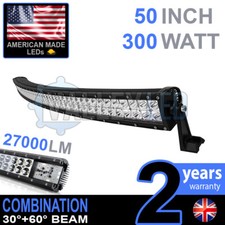 50" 300w Curved LED Light Bar