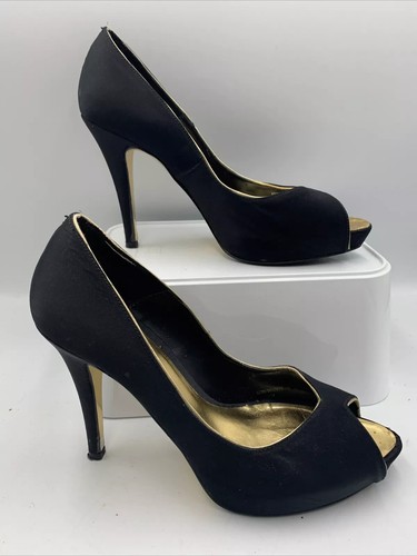 Zara black satin - zara, court
