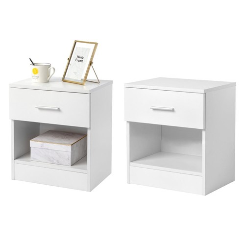 2pcs bedside table compact - bedside,