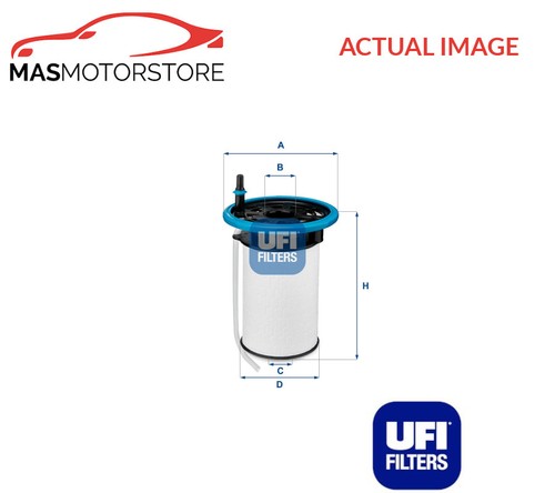Engine fuel filter ufi - filter, 2605200