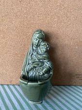 Madonna and child wall font Knock pottery