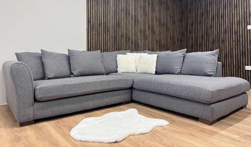 Grey dfs corner - corner, sofa