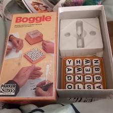 Vintage Boggle Game 1990s Very