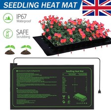 Plant Seed Germination Heat Mat Seedling Propagation Starter Warm Heating Pad UK