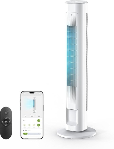 Smart tower fan with - smart,