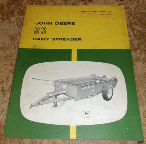 1962 john deere dairy - john,