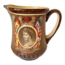 Queen Elizabeth II Coronation (1953) - Royal Doulton Pottery Jug/Ewer - EC