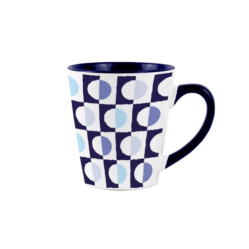 Geometric circles small latte - circles,