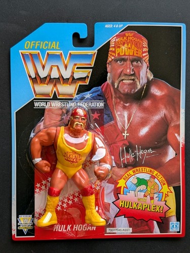 Wwf hasbro moc hulk hogan - hulk,
