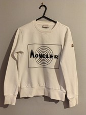 Children's Moncler White Sweatshirt Age 12