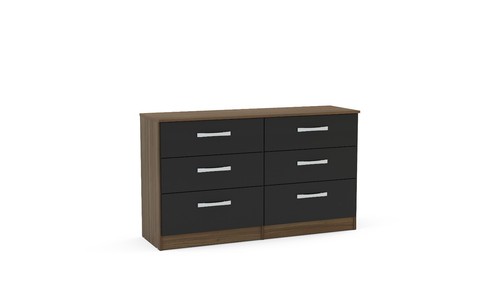 Birlea lynx walnut black - lynx, &
