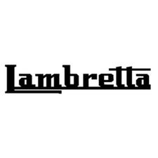 LAMBRETTA SCOOTER STICKER x2 