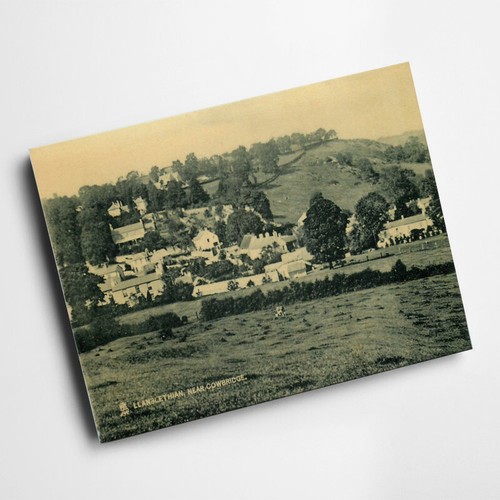 Print vintage wales - vintage,