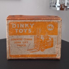 1955 Vintage!?Dinky Toys Coventry Climax Fork Lift Truck Boxed VGC