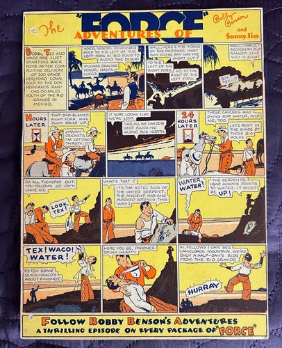Force cereal box - force,