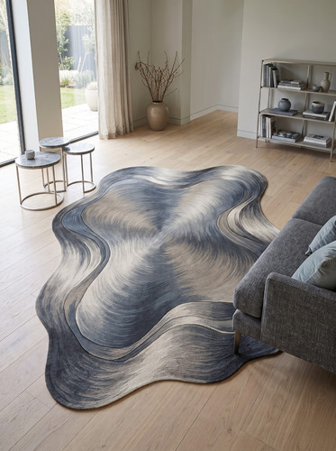 Abstract marbled wool - abstract, silk