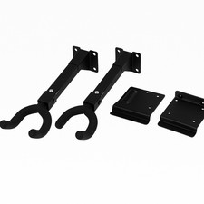 2 x Guitar Hanging Hook Adjustable Angles includes slat wall convertor (NEW)