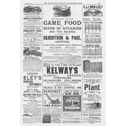 Victorian adverts game food - victorian,