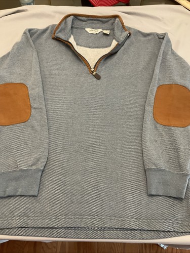 Orvis mens large knit - knit, zip
