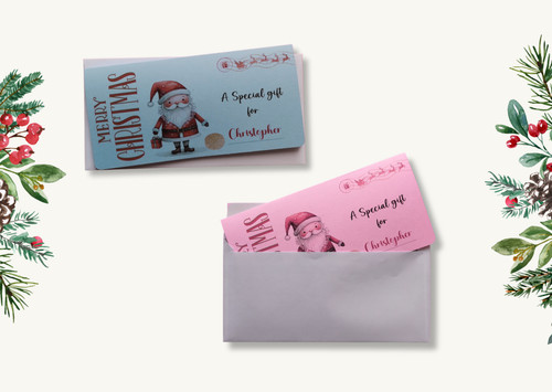 Personalised christmas scratch - christmas,