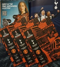 TOTTENHAM HOTSPURS v MANCHESTER UNITED EUROPA LEAGUE FINAL 21/5 /25 PROGRAMME!