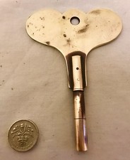 Very Large Antique Fusee Clock