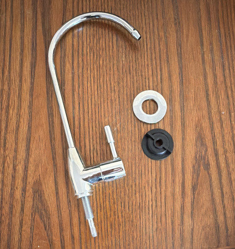 Plastic chromed swan swivel - swan,