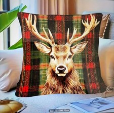 1pc Majestic Deer Plaid