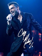 George Michael Signed