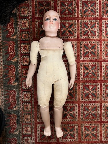 Vintage artist porcelain doll - vintage,