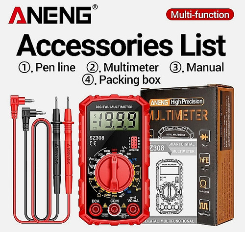 New digital multimeter - digital, ac/dc