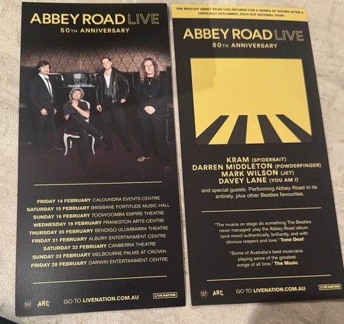 Abbey road anniversary - road, live