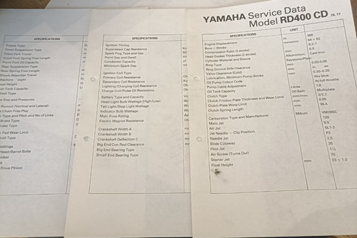 Yamaha rd400 1976 - yamaha,