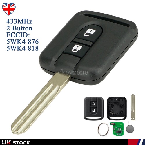 Full remote key fob 433mhz - full,