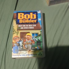 Bob The Builder - Roley And The Rock Star And Other Stories (VHS 2001) Cbeebies 