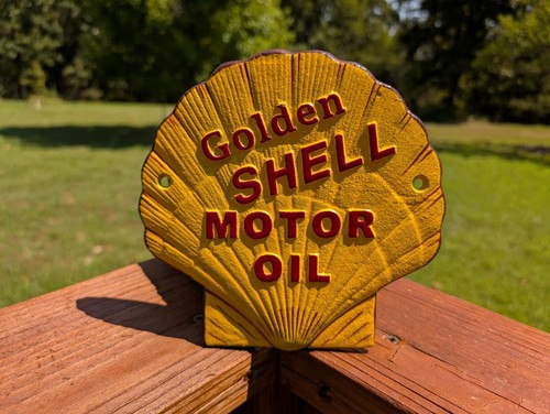Cast iron golden shell - iron,
