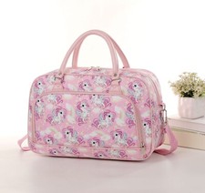 S-Medium Handbag Shopper Weekender Travel Gym Woman Lady Synthetic Leather Bag