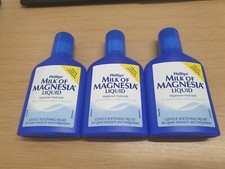 Phillips MILK OF MAGNESIA LIQUID 200ml - MINT FLAVOUR X3 JUST £24.99 FREEPOST