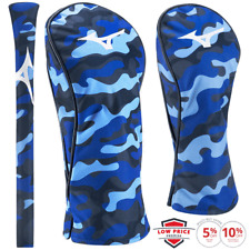 MIZUNO 2025 LTD EDITION STAFF NAVY CAMOFLAUGE GOLF HEADCOVERS / MULTIBUY DEALS