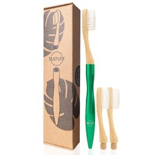 3 Bamboo Toothbrushes Castor