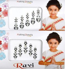 1 PACK of SILVER/BLACK